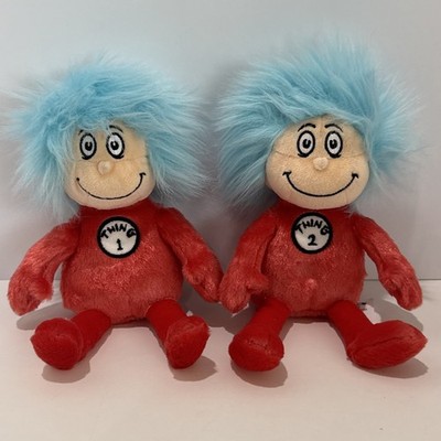 Kohl s Cares Dr Seuss Thing 1 & Thing 2 Plush 8  Cat in the Hat Pair