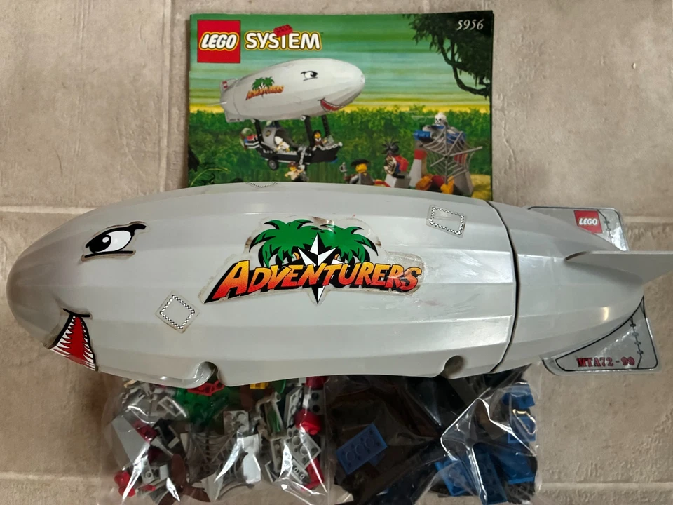 Lego 5956 Jungle Adventurers EXPEDITION BALLOON Complete w/Instructions - Image 3 of 4