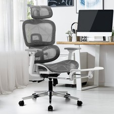 Oikiture Ergonomic Office Chair Mesh Executive Seat Computer Chairs WH&GY