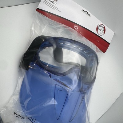 Kimberly Clark Jackson V90 Anti-Fog Shield Blue ~ Monogoggle Protection 18629