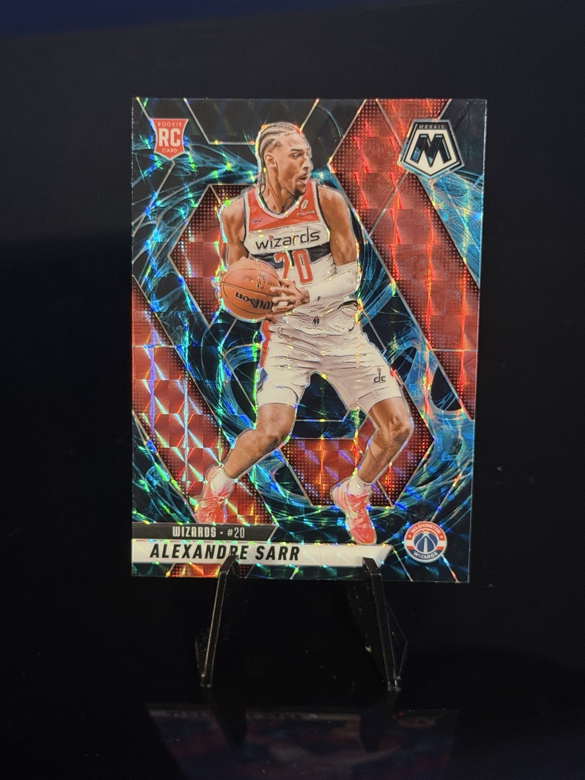 2024-25 Panini Mosaic - Rookies Alexandre Sarr #216 Genesis Mosaic Prizm (RC)