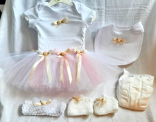 Reborn baby dolls clothes and accessories bundle to fit 20/22inch doll. 