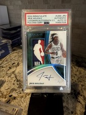 2024 Immaculate Jrue Holiday Logoman Patch Auto #1/1 PSA Authentic 10 Auto