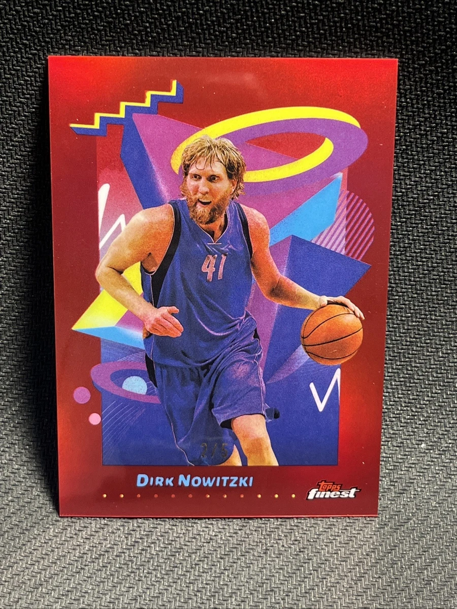 Topps Dirk Nowitzki Basketball Serial Numbered Sports Trading