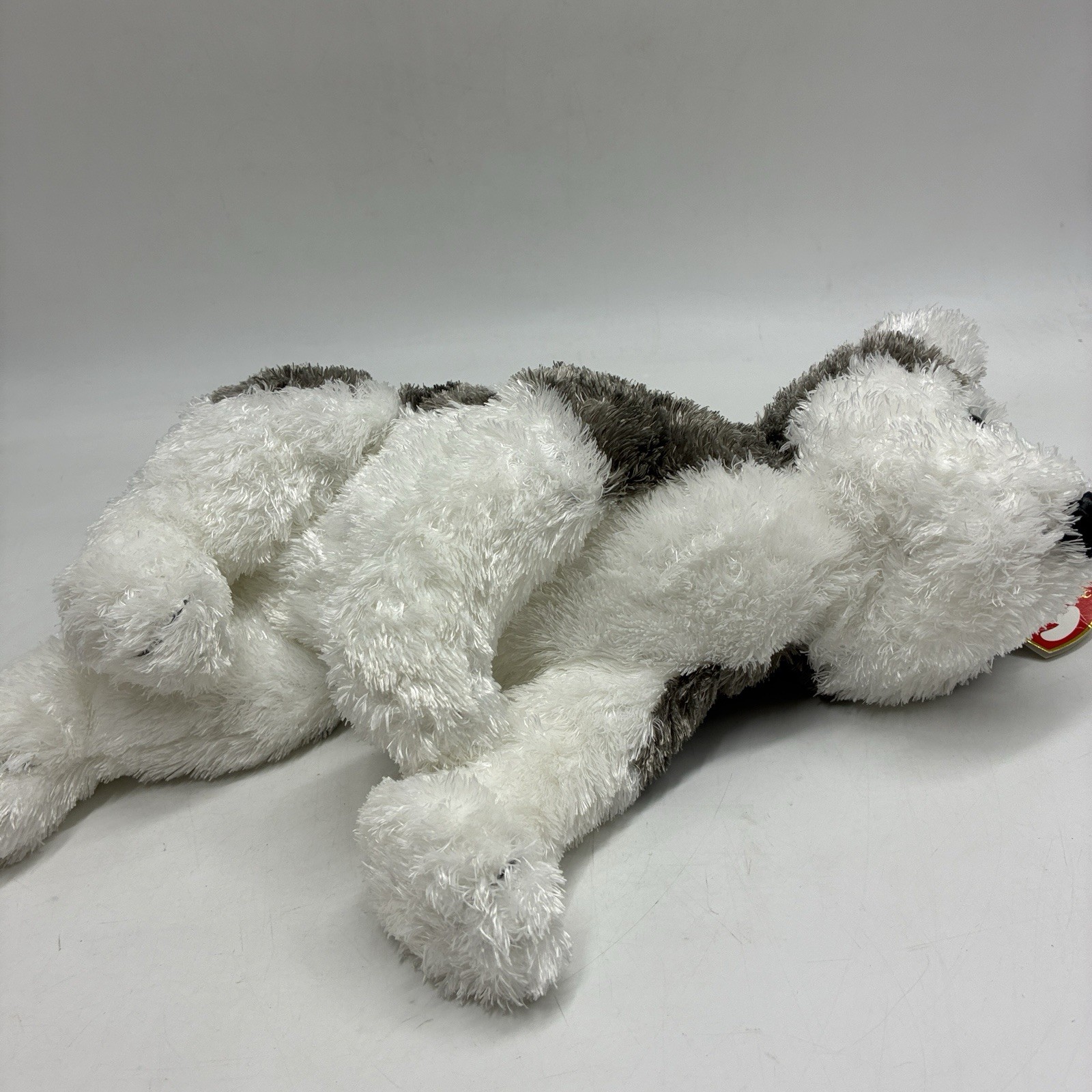 Vintage Ty Classic SLUSH Plush Husky 2001 Tysilk Buddy Stuffed Animal ...