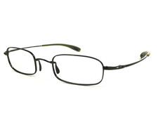 Nike with Flexon Eyeglasses Frames 4001 315 Pewter Brown Rectangle 46-20-140