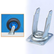 8 inch Pneumatic Caster Wheel Bracket Flexible for Industrial Cart Workbench