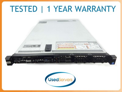 Poweredge R630 8SFF 256GB 2x E5-2650V4 2.2GHZ=24Cores 4x 120GB SATA SSD H730
