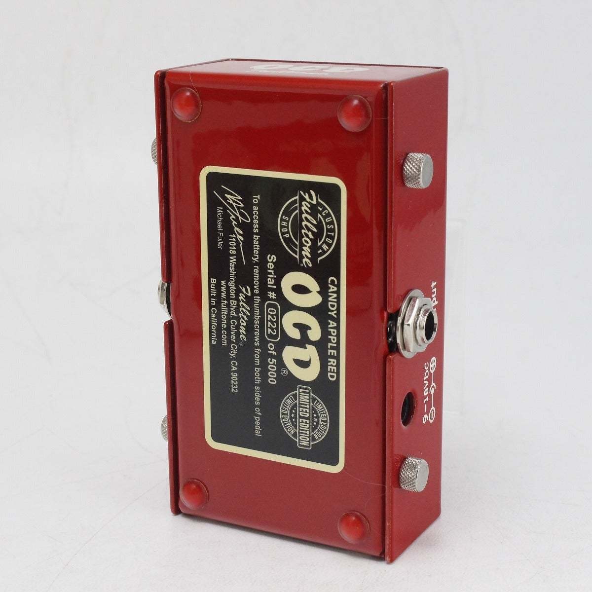 Fulltone OCD V2 Candy Apple Red 【】 | eBay