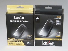 Lexar SL600 2TB / 4TB Portable SSD USB-C 3.2 Gen 2x2 — 2000 MB/s — NEW Sealed