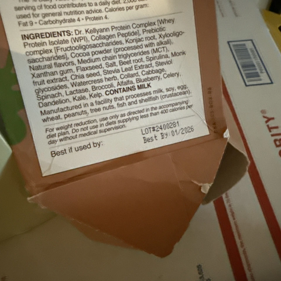 Lote Dr. Kellyann Super Baunilha, Ceia Chocolate e Choc Amêndoa Colágeno Leia - Imagem 4 de 4