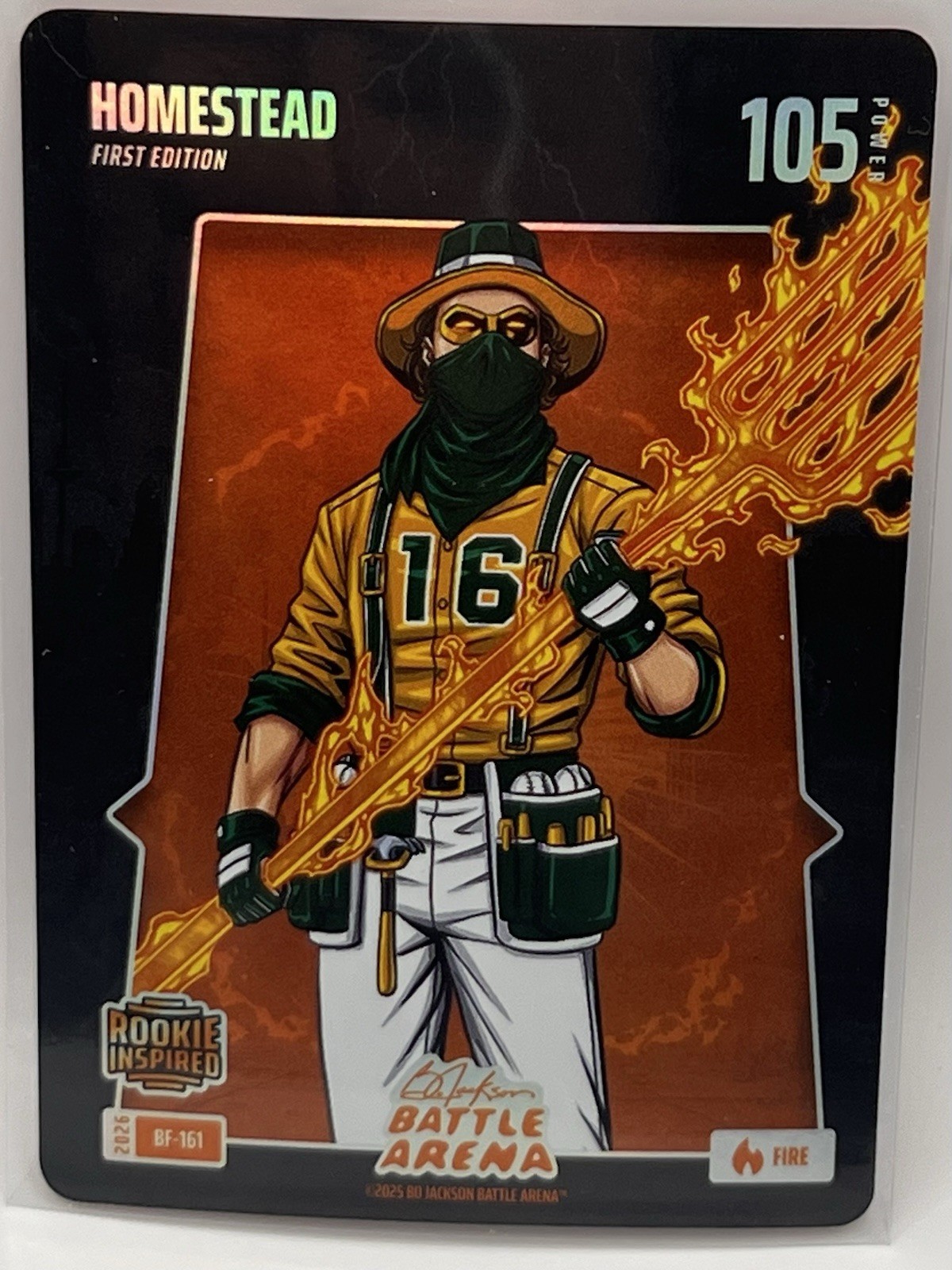 2025 Bo Jackson Battle Arena | Homestead (Nick Kurtz) | Battlefoil Fire BF-161
