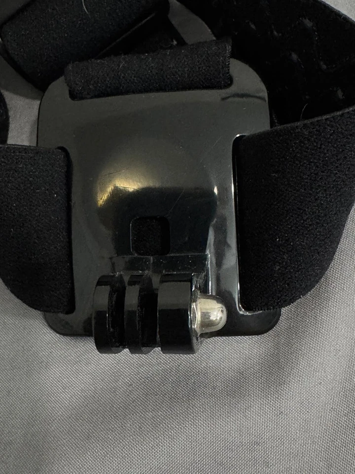 Suporte de alça de cabeça compatível com GoPro – Faixa elástica ajustável para câmera de ação - Imagem 3 de 4