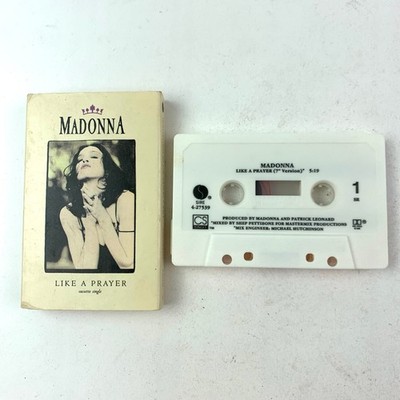 Madonna Like a Prayer Cassette Single 1989 Sire Records Company | eBay