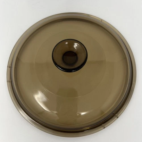 PYREX Vision Amber V2.5C Corning Replacement Lid Vintage