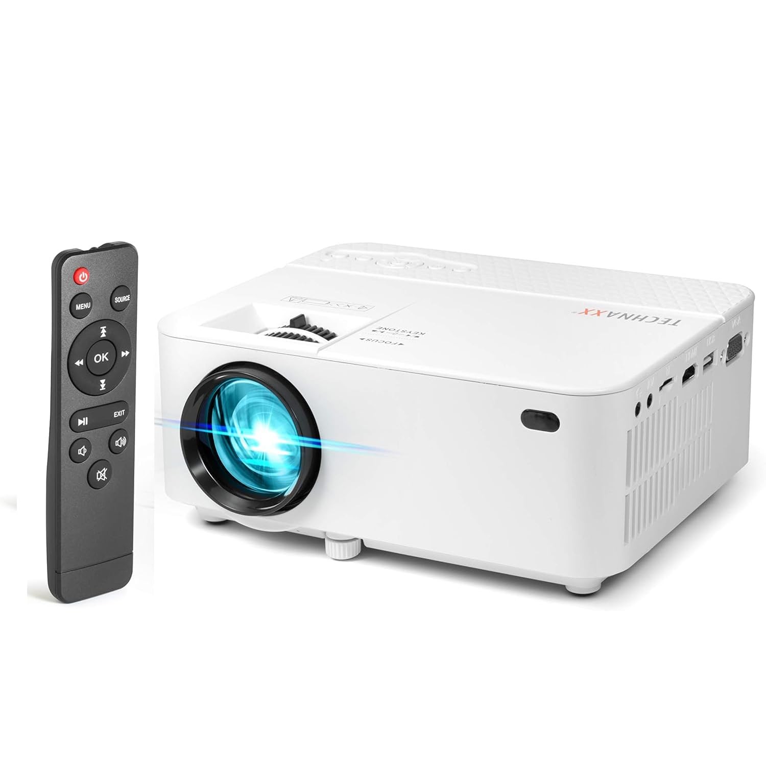 Technaxx Mini Proiettore TX-113 – Videoproiettore Portatile con Lettore Multime