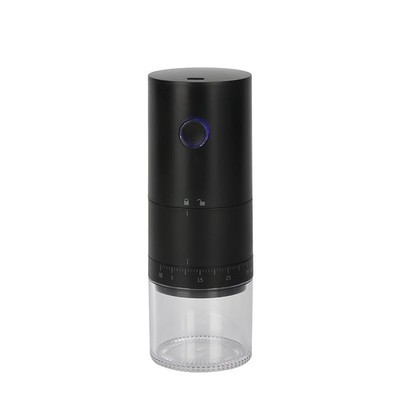 Portable Electric Burr Coffee Grinder with 38 Adjustable Grind 995, Black 