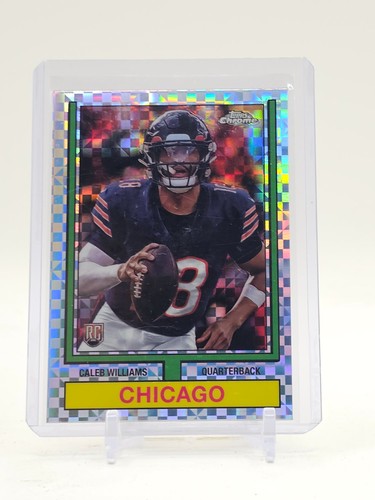 CALEB WILLIAMS 2024 TOPPS CHROME 1974 FOOTBALL X-FRACTOR ROOKIE RC #74TF-1 Q4386