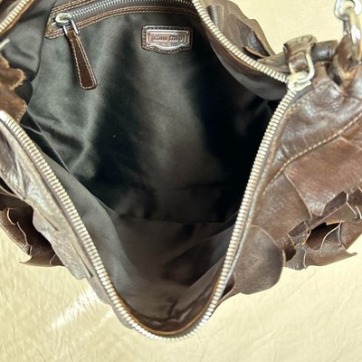バッグ miu miu archive shoulder bag grunge Y2K Miu Miu Archive Shoulder Bag Grunge Y2K Style Leather Vintage USED
