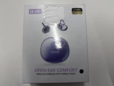 Vodyfu V8 Clip on Earbuds Wireless Headphones with Mic Bluetooth 5.4