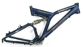 PUCH Bergsteiger Full Suspension MTB Fully Alu Rahmen 100mm FW 26" 3162g M/18"