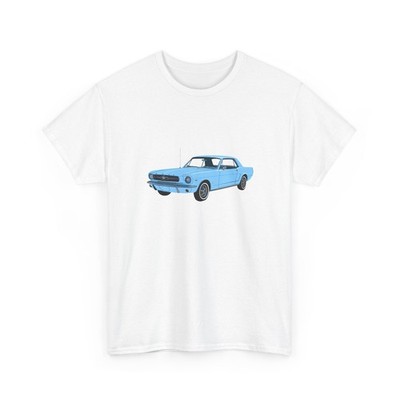 1964 Mustang Skylight Blue T-shirt