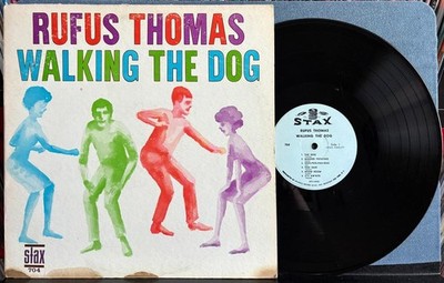 RUFUS THOMAS WALKING THE DOG~ORIGINAL 1963 MONO STAX LP 704~FUNK~SOUL~R+B