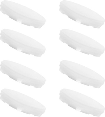 Toilet Seat Bumpers 8-Pack for Kohler 1133070 1236365 - Lab-Tested White