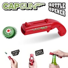 Beer Bottle Opener Cap Gun Launcher Shooter Bottle Opener Creative Game Bar