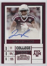 2017 Panini Contenders Draft Picks College Ticket Josh Reynolds #165 Auto 0ot5