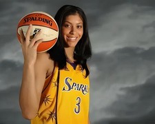 Candace Parker Los Angeles Sparks 8x10 Reprint