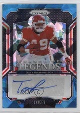 2024 Prizm Franchise Legends Signatures Blue Ice 11/99 Tony Richardson Auto s3g