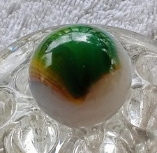1" Akro Agate Moss Agate Multi Color Pack Photos.