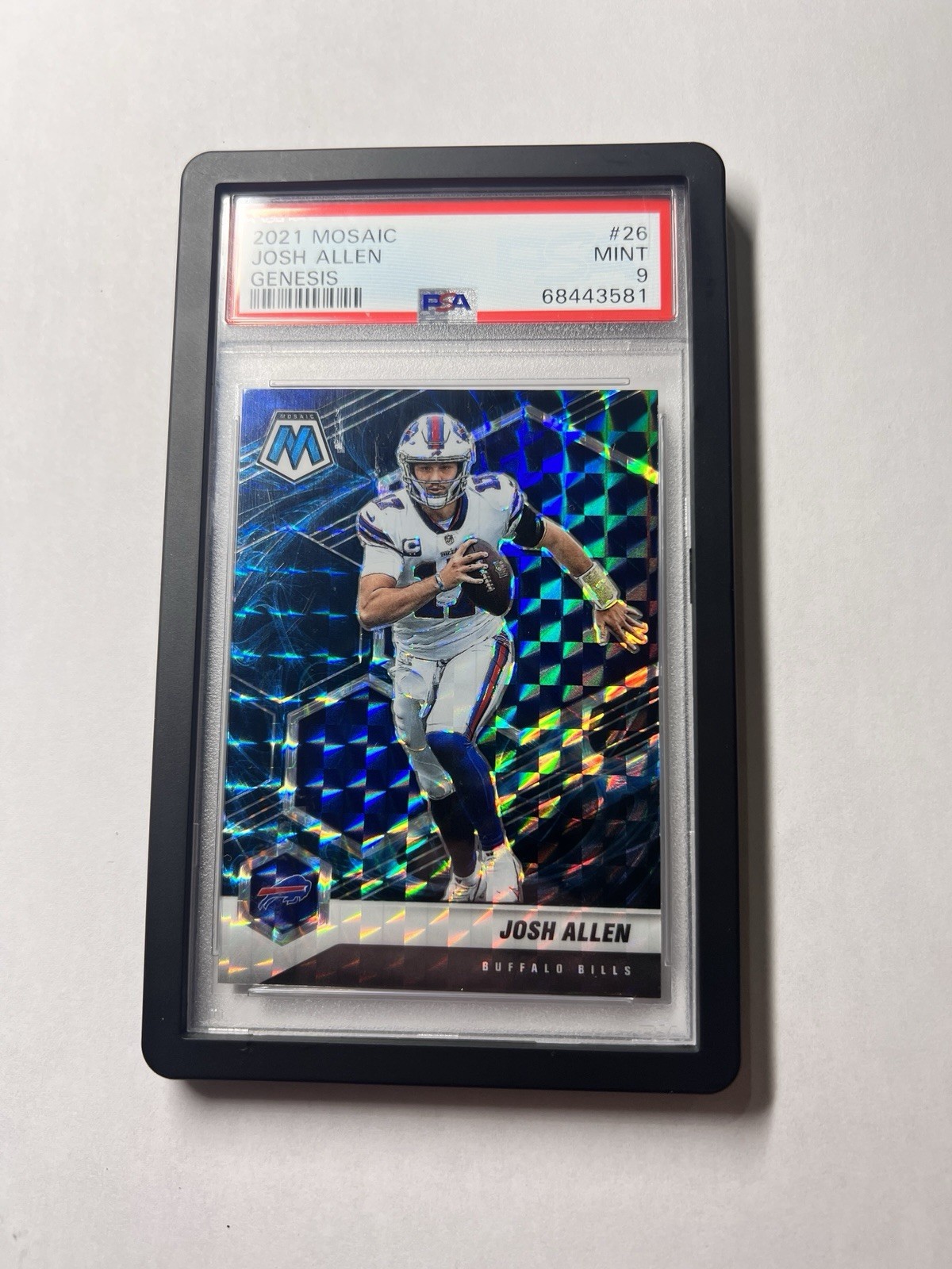 2021 Mosaic Josh Allen Genesis  PSA 9  #26