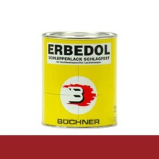 B&uuml;chner Erbedol Hoffmann rot Lack Farbe Kunstharzlack SL3258 750ml