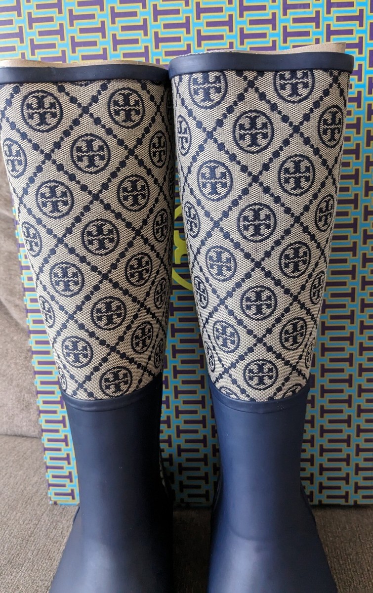 【特価！関税送料込】TORY BURCH HURRICANE RAIN BOOTS ☆SALE☆【TORY BURCH】HURRICANE BOOT レインブーツ 関/送込み