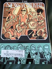 The New Yorker Magazine December 14, 2015 - Shopping Days Cover by Eric Drooker