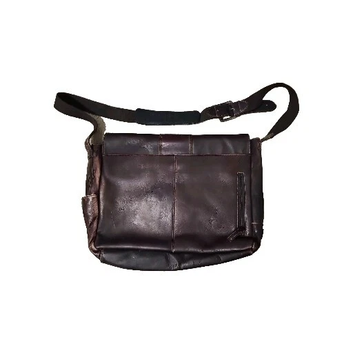 bandolera portatil vintage de cuero para hombre Foto 2 de 4