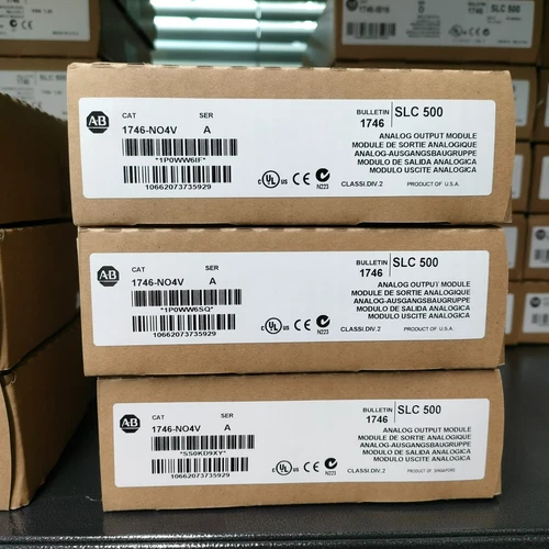 New Factory Sealed AB 1746-NO4V SER A SLC 500 PLC Analog Output Module 1746NO4V - Picture 4 of 4