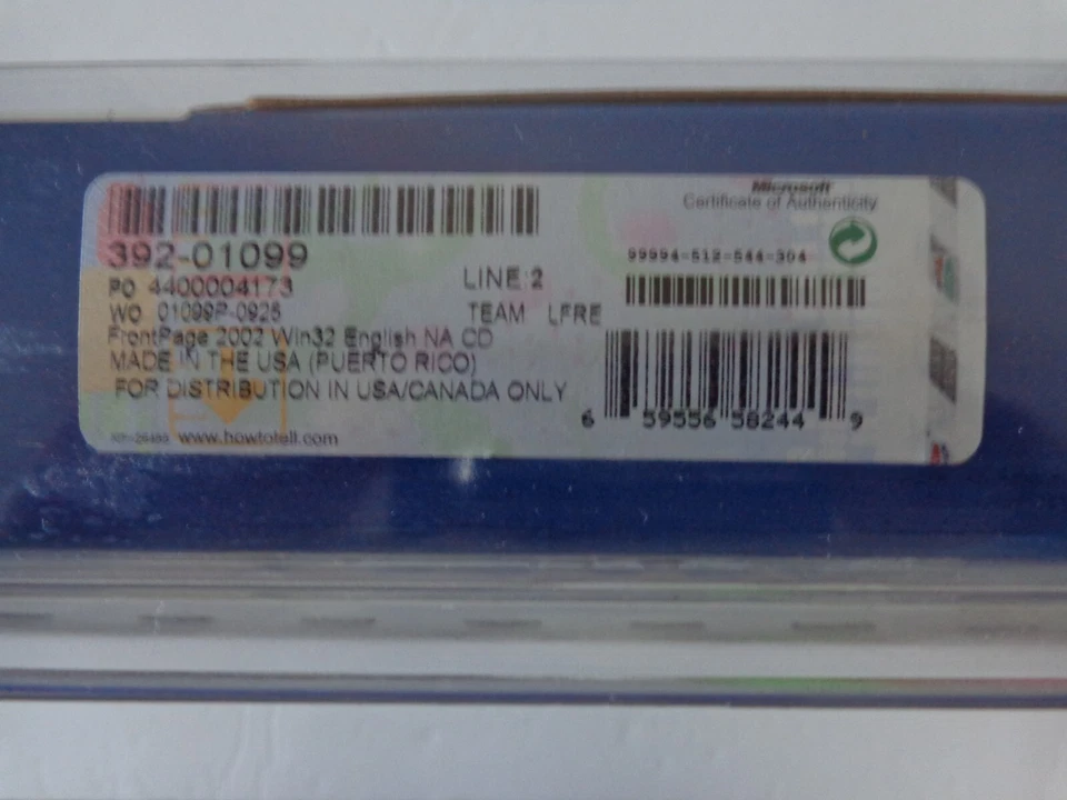 Microsoft Front Page 2002 For Windows Web Site Software - Image 4 of 4