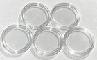 Qty 5 - 1/4 OZ - Genuine US MINT Gold / Platinum Eagle & Buffalo Coin Capsules