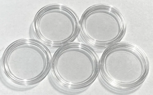 Qty 5 - 1/4 OZ - Genuine US MINT Gold / Platinum Eagle & Buffalo Coin Capsules