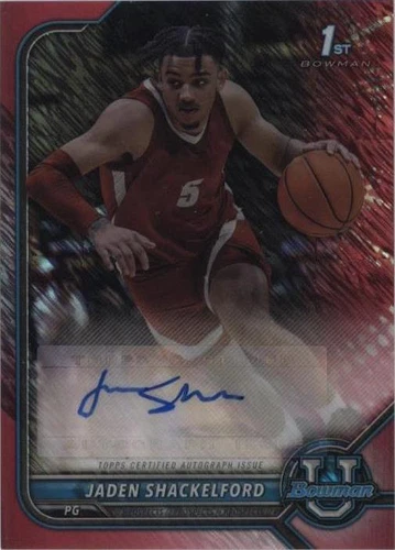 2021-22 Bowman University - Jaden Shackelford #BCPA-JSH