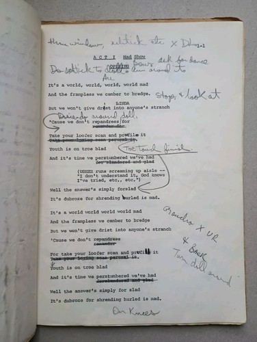 THE MAD SHOW (1966) Original Musical Revue Script based on Mad Magazine Sondheim - Picture 12 of 18
