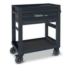 Carrello Beta RSC51-A colore antracite 3 cassetti portautensili 1 ripiano 400kg