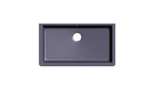 Amerisink Granite Composite Single Bowl Undermount Kitchen Sink Concrete - AS607