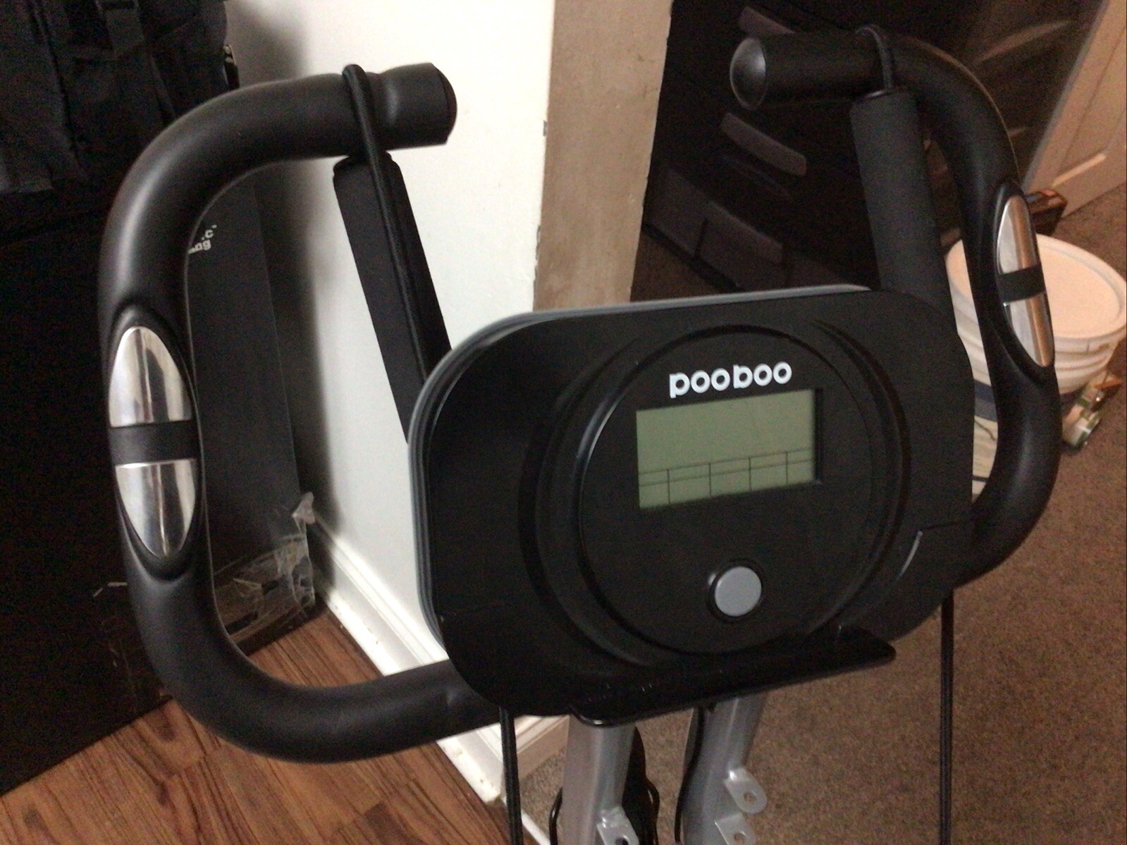 Pooboo Indoor Exercise Bike Stationary Cycling Bicycle Cardio Fitness Workout