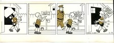 Henry Daily Strip Original Art June 18 1970 John Liney Carl Anderson
