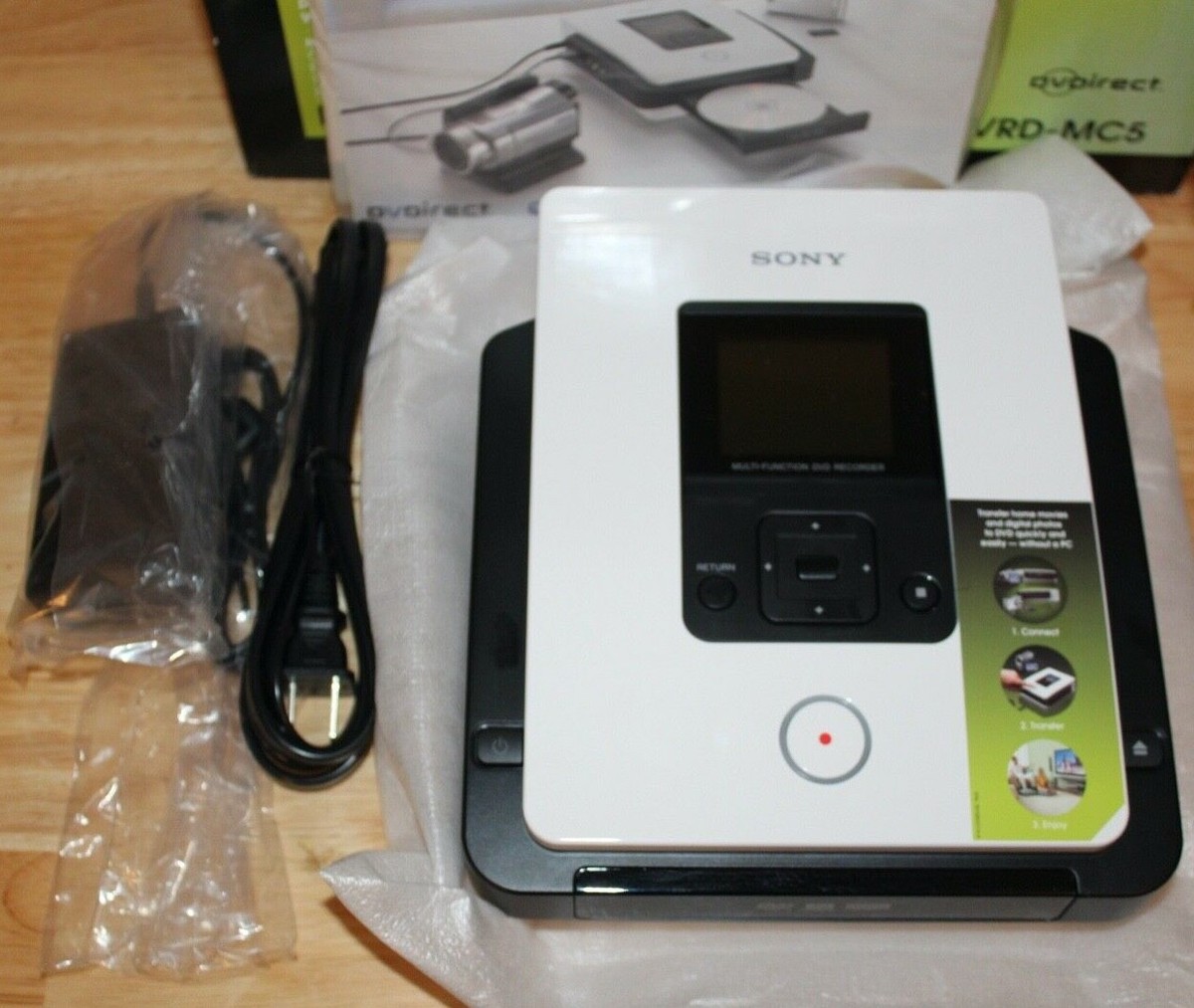 SONY VRD-MC5 DVDIRECT MULTI-FUNCTION DVD RECORDER NEW UNUSED