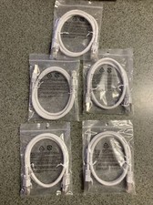 5 Pack Amazon Basics RJ45 Cat 7 High Speed Ethernet Cable 3ft
